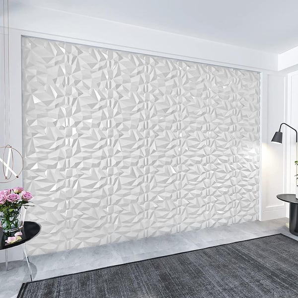 White Art3d Decorative Wall Paneling A10hd047wtp12 31 600 