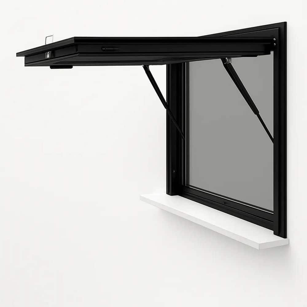 Reviews for TEZA DOORS Teza 48 in. x 48 in. Black Aluminum Low-E Double ...