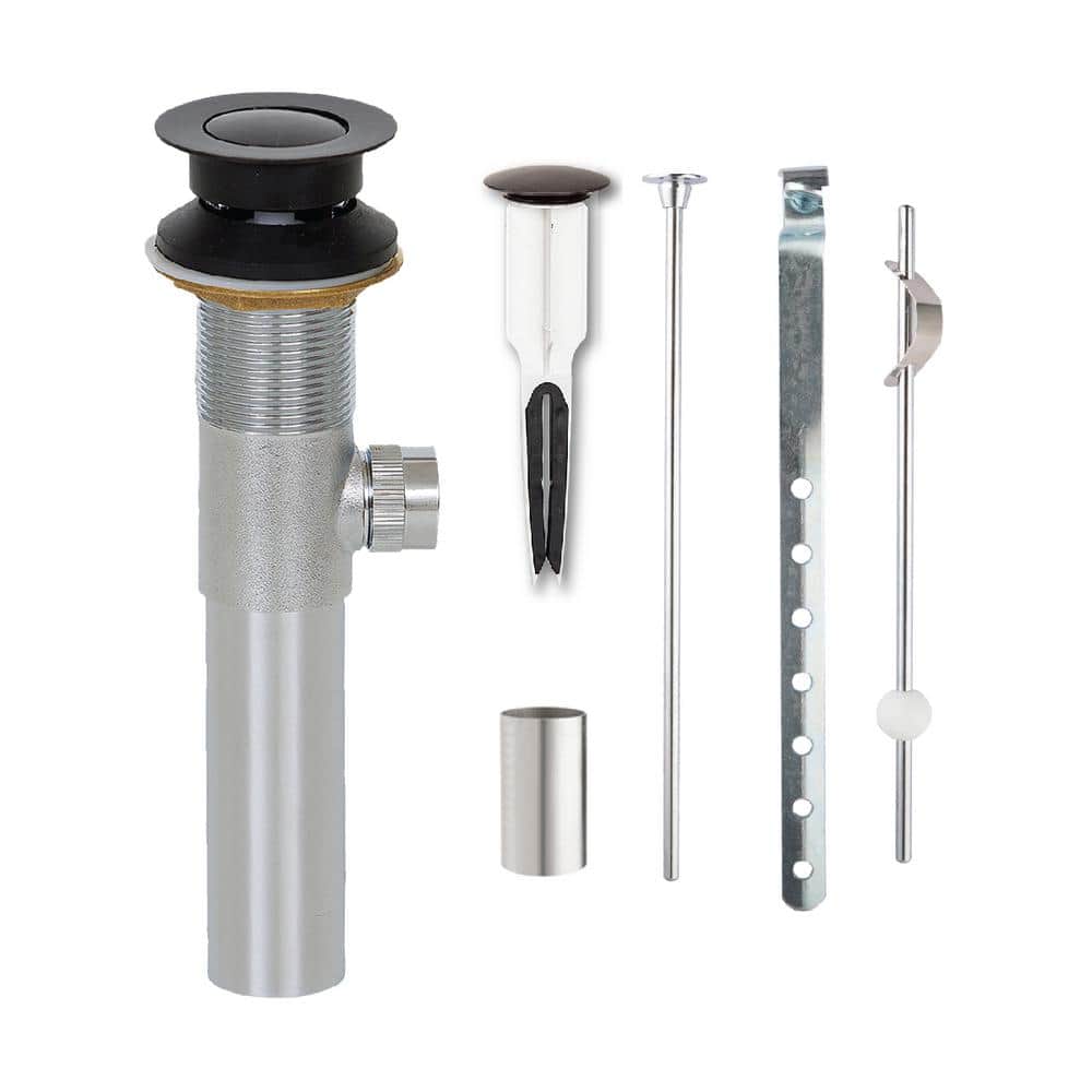 2-in-1 Easy Popup Brass Pop-Up Drain, Bronze price history on PriceWatchPro