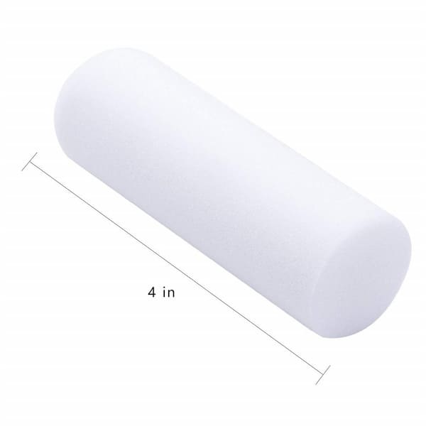 4 in. x 1/2 in. High Density Foam Paint Roller Cover- BEST Quality, 2 Pack