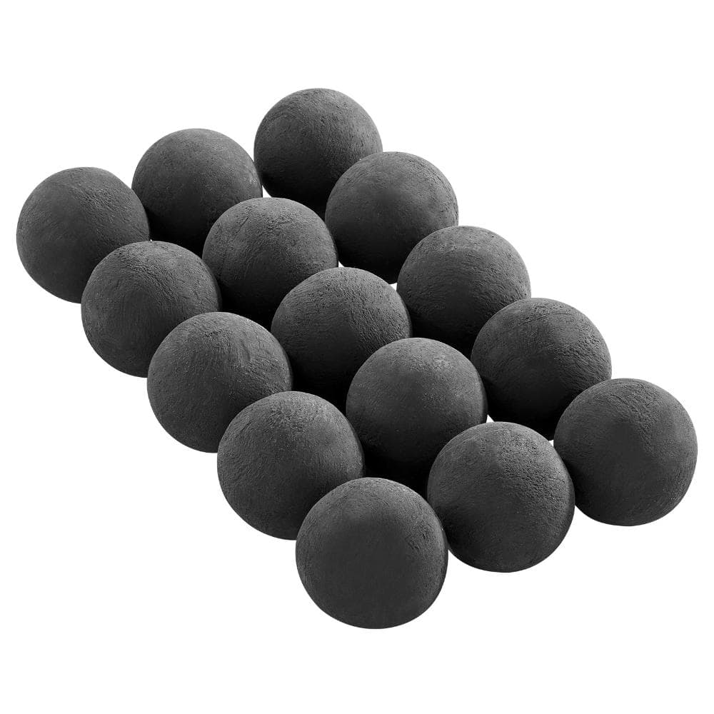 Ceramic Fire Spheres 3 in., 15 Pcs Round Fire Stones for Gas Fire Pit Indoor and Outdoor Decor price history on PriceWatchPro