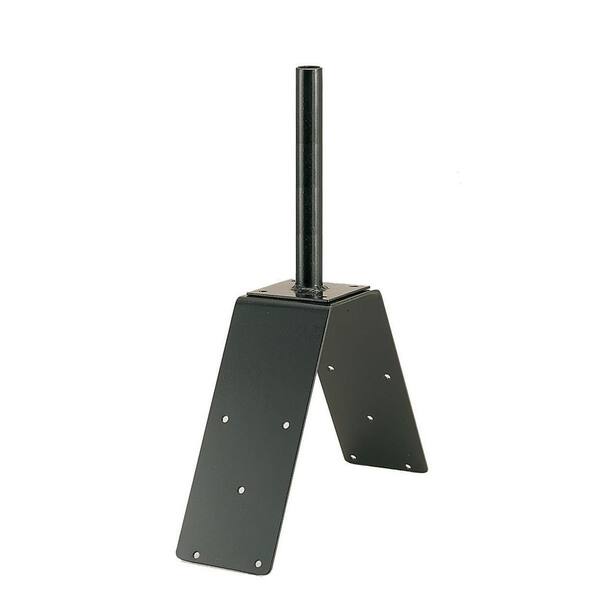 thumbnail image 2 of Black Steel Roof Mount For Weathervane Or Finial – Screws Included – Free Shipping 2 of 5