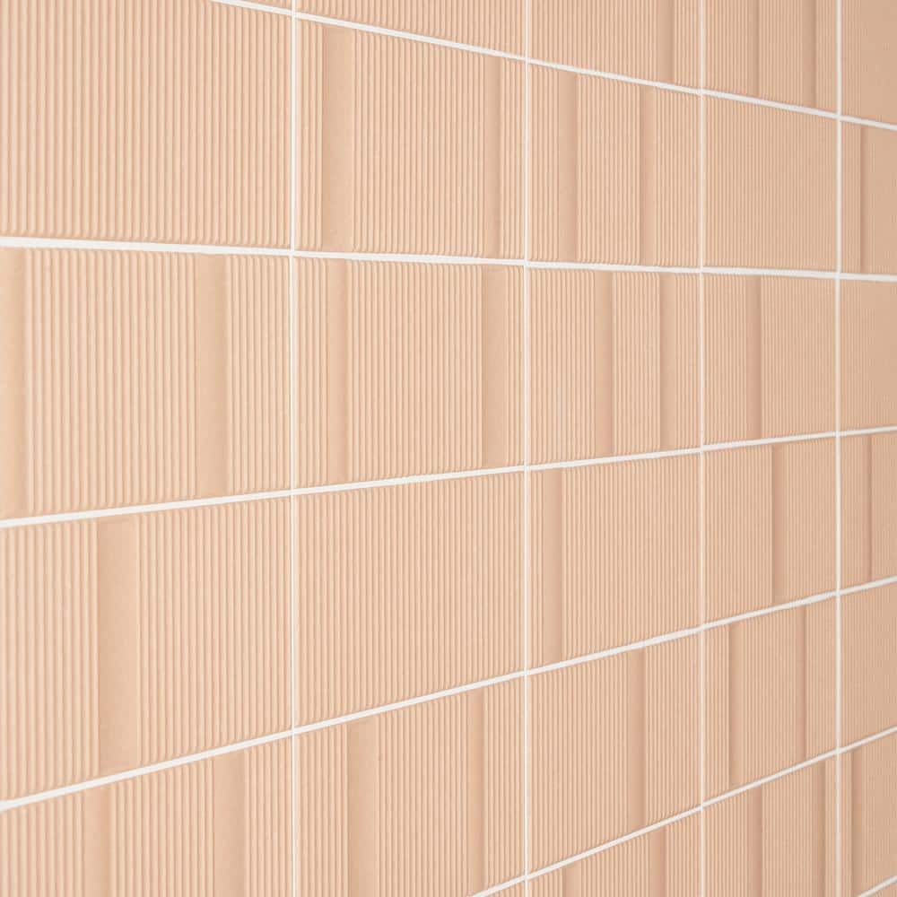 Clay 8'' x 16'' Matte Ceramic Wall Tile