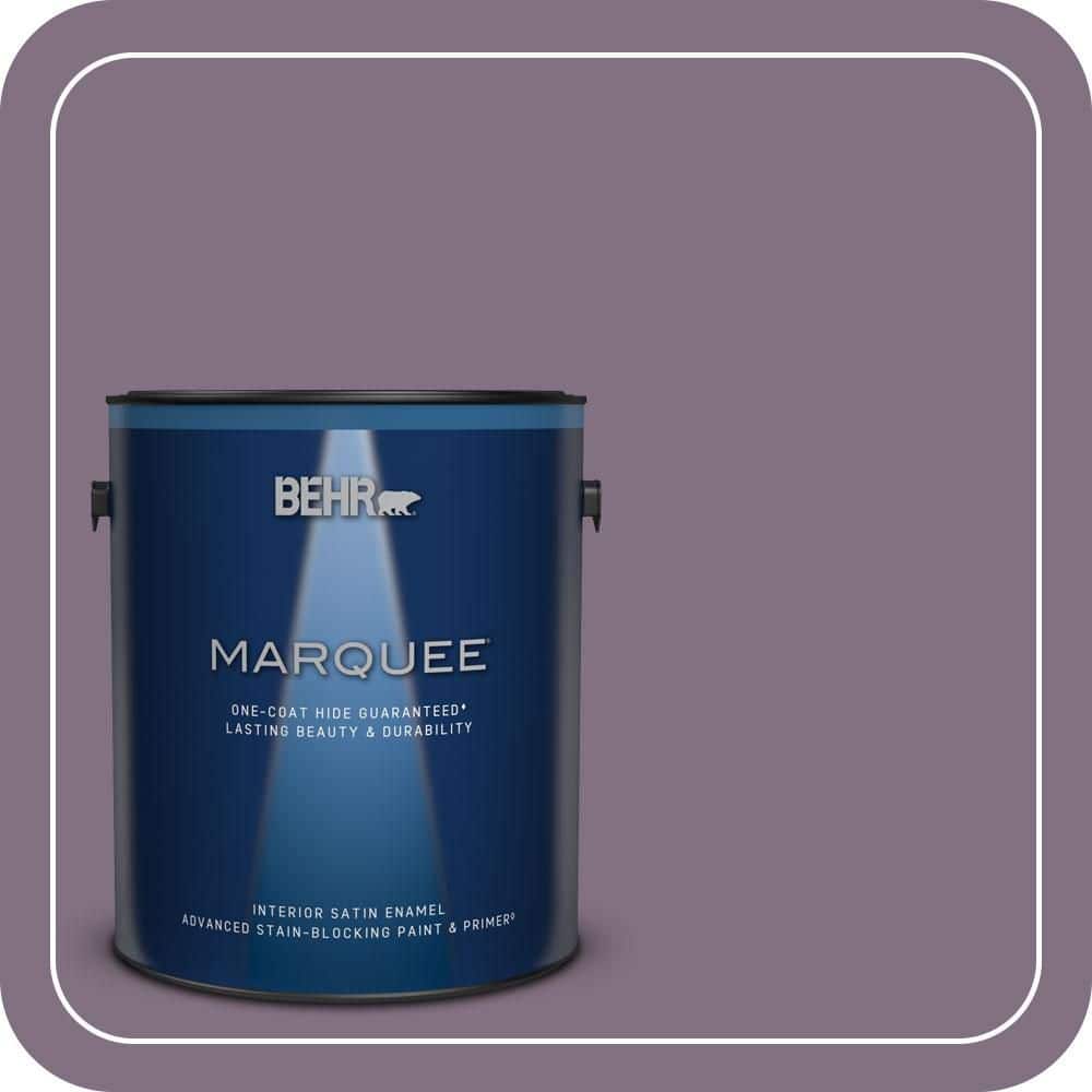 1 gal. Home Decorators Collection #HDC-SP14-9 Decorative Iris Satin Enamel Interior Paint & Primer product image for price tracking