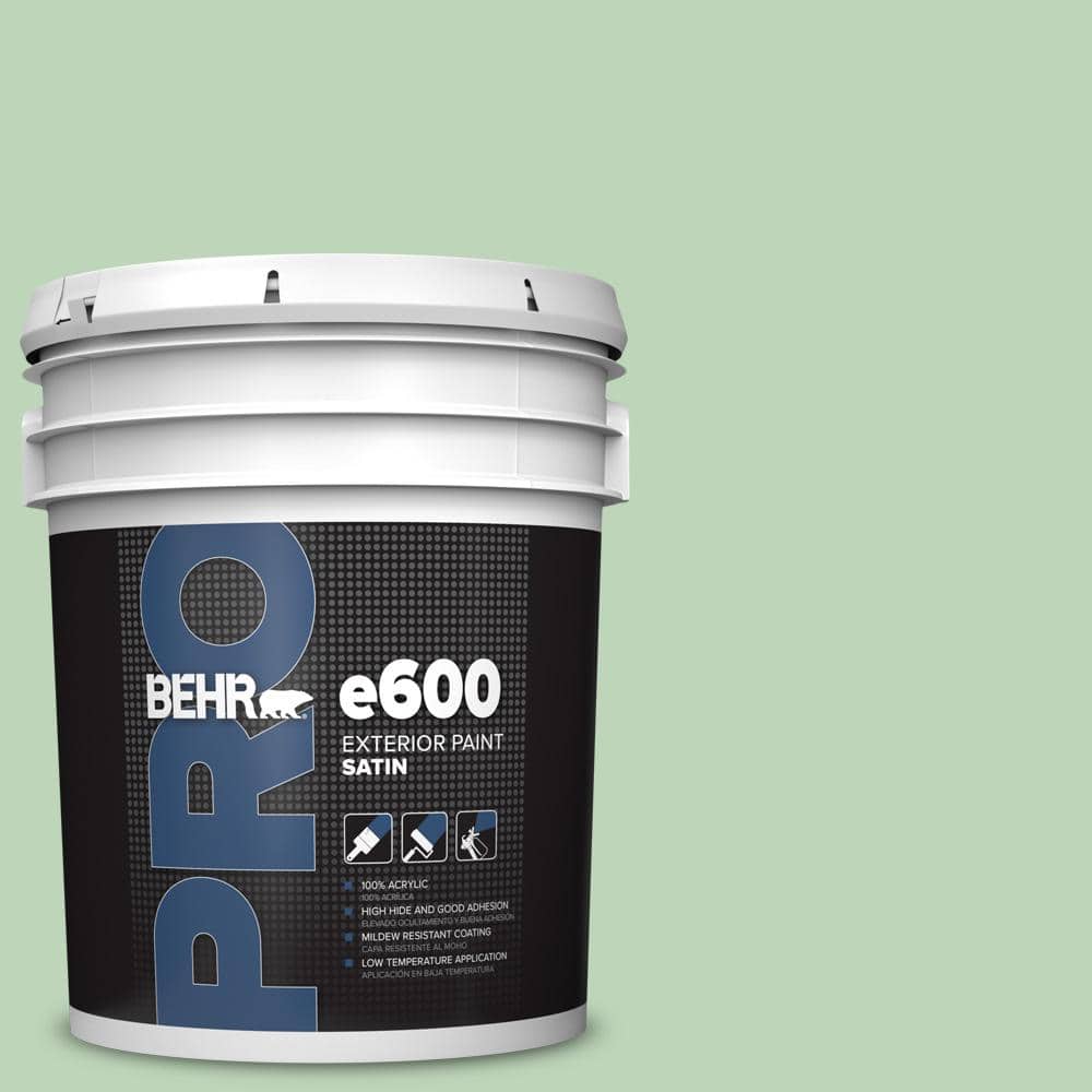 5 gal. #M400-3 Bok Choy Satin Exterior Paint price history on PriceWatchPro