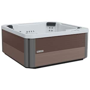 Acacia 7-Person 40-Jet 230-Volt Acrylic Standard Hot Tub with Open Seating