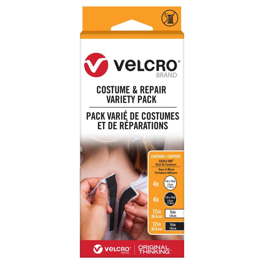VELCRO Costume and Repair Variety Pack 4/24 VEL-30882-CAN - The