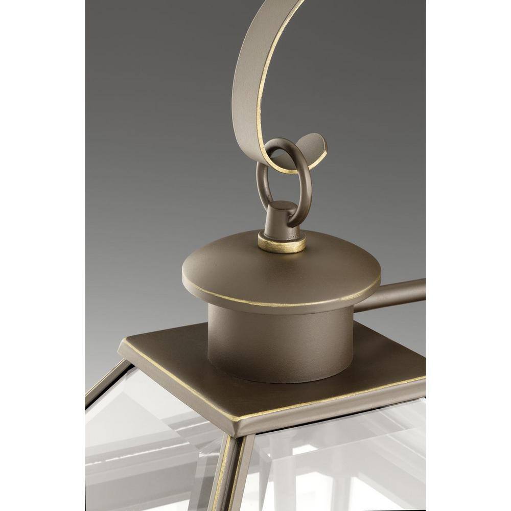 Burlington Antique Bronze Two-Light Outdoor Post Lantern