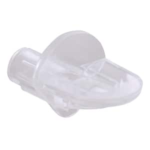 5 lb. 5mm Clear Plastic Shelf Support Pegs (8-pack)