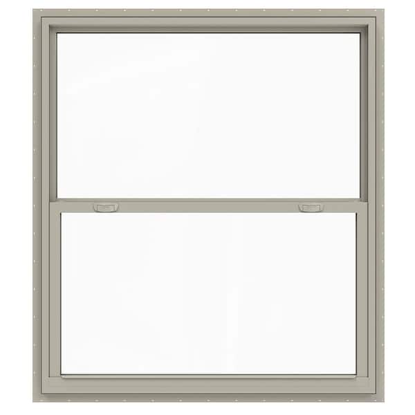 JELD-WEN 48 in. x 60 in. V-4500 Series Desert Sand Single-Hung