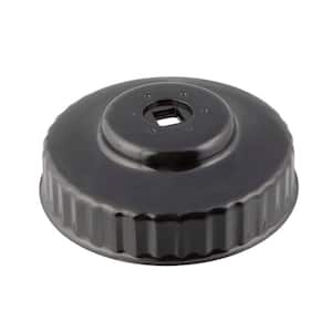 93 mm x 36 Flute Oil Filter Cap Wrench in Black