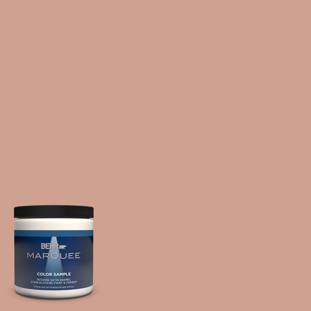 BEHR MARQUEE 8 oz. S1804 Shiny Kettle Satin Enamel Interior/Exterior Paint & Primer Sample