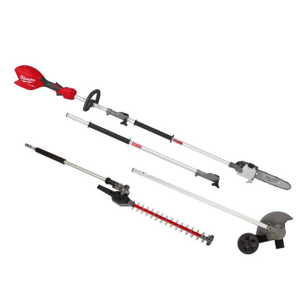 M18 FUEL 18V 10 in. Brushless Cordless Battery Powered QUIK-LOK Pole Saw w/ Edger & Hedge Trimmer Attachments price history on PriceWatchPro