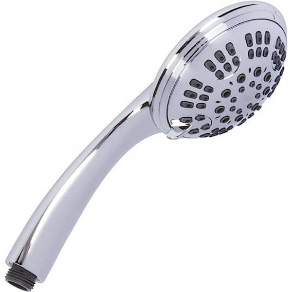 Unbranded 6 Function Luxury Handheld Shower Head 6-Spray Wall Mount Handheld Shower Head 1.8 GPM in Chrome