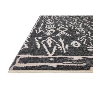 Vance Charcoal/Dove 9 ft. 6 in. x 13 ft. 1 in. Moroccan Tribal Area Rug