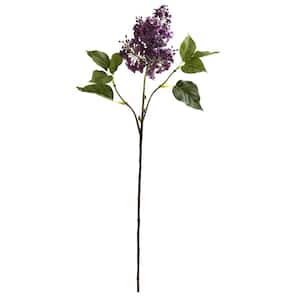 Indoor 30 in. Lilac Artificial Flower (Set of 6)