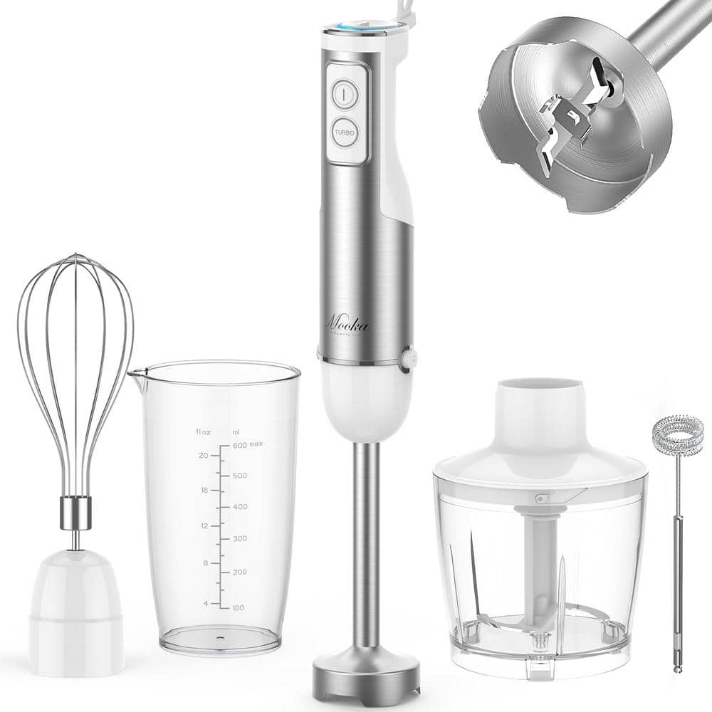 JEREMY CASS 20 oz. 12-Speed Countertop Blender in White with Hanging Ring