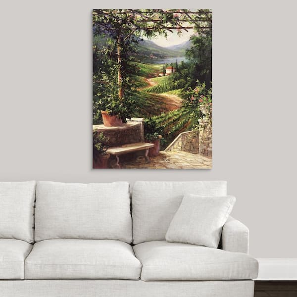Art Classics Wall Art - Living In The Mountains Iv ( 16x20 ) Canvas Wall  Print With No Frame, 34443 16x20 Imw00