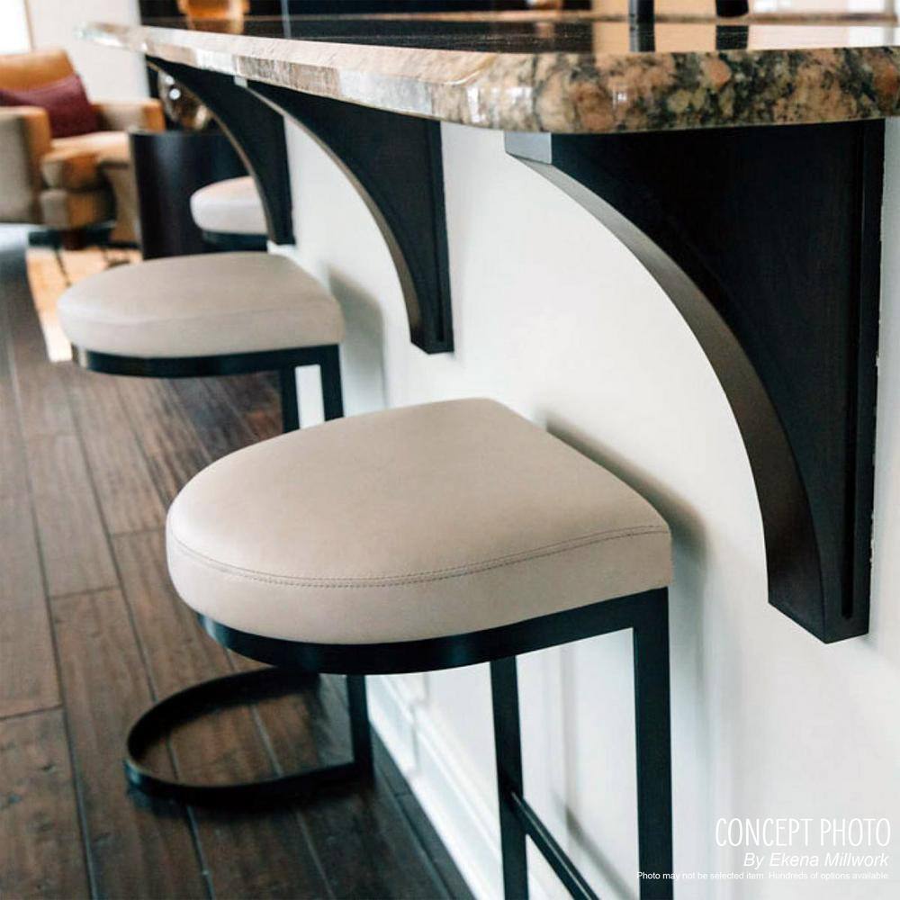 Bulwark 8.5" Rubberwood Decorative Corbel Bracket