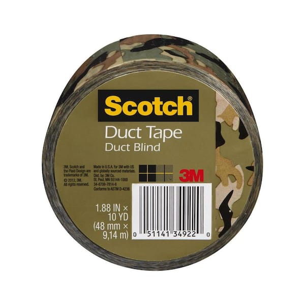 3M Scotch 1.88 in. x 10 yds. Camo Duct Tape