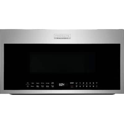 Gallery 30 in. 1.9 cu. ft. Over the Range Microwave with Sensor Cook in Stainless Steel