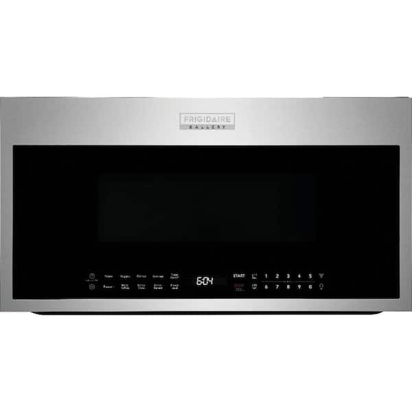 Gallery 30 in. 1.9 cu. ft. Over the Range Microwave with Sensor Cook in Stainless Steel