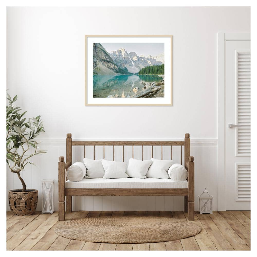 Svelte Natural Framed Landscape Photography Print, 41-inch