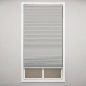 Sterling Gray Cordless Blackout Polyester Cellular Shades - 22.5 in. W x 64 in. L