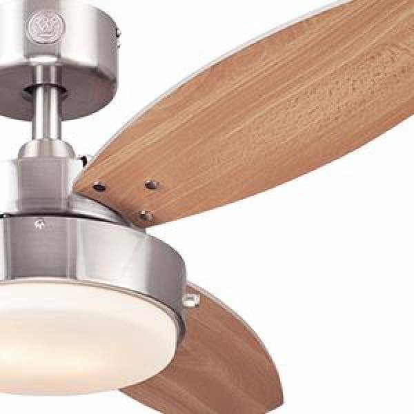 Westinghouse Alloy 42 in. LED Brushed Nickel Ceiling Fan with 