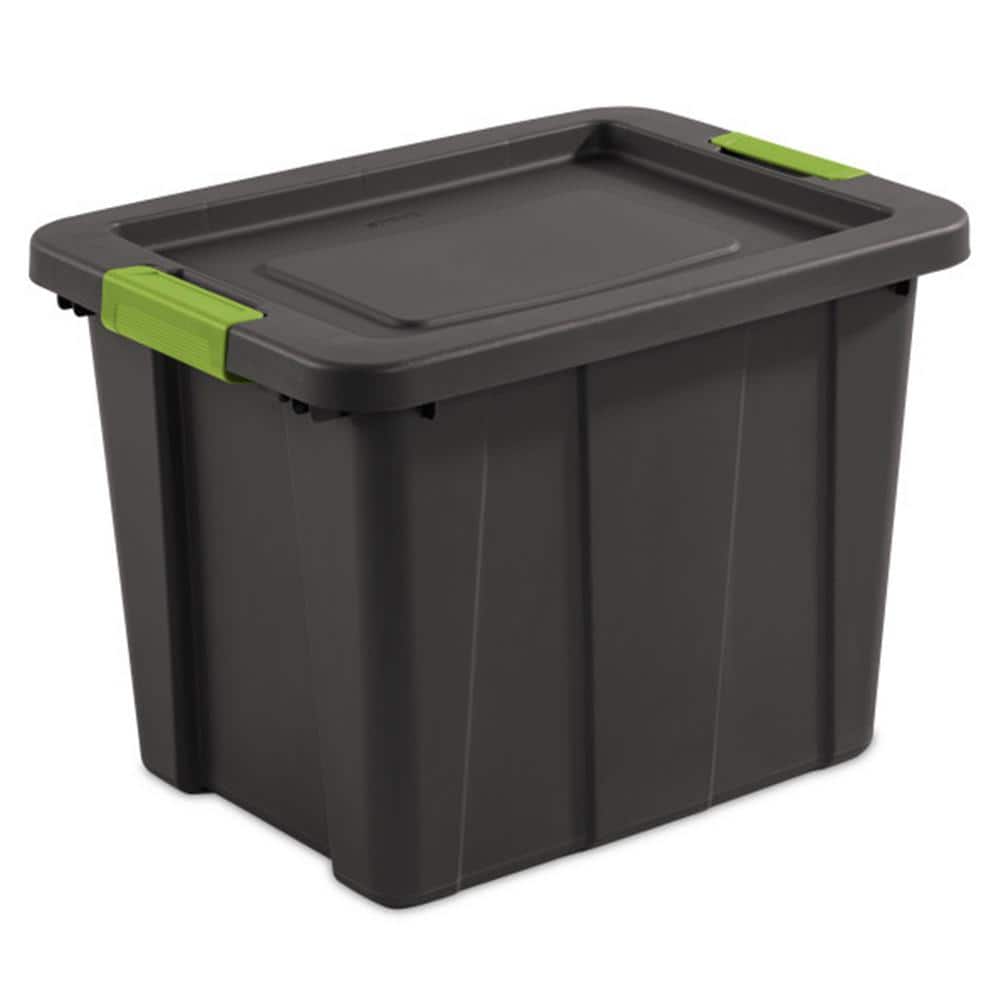 Tuff1 Latching 18 Gal. Plastic Storage Tote Container and Lid (6-Pack) price history on PriceWatchPro