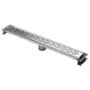 28 in. Stainless Steel Linear Shower Drain