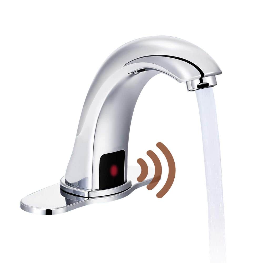 Chrome Hands-Free Automatic Sensor Bathroom Faucet