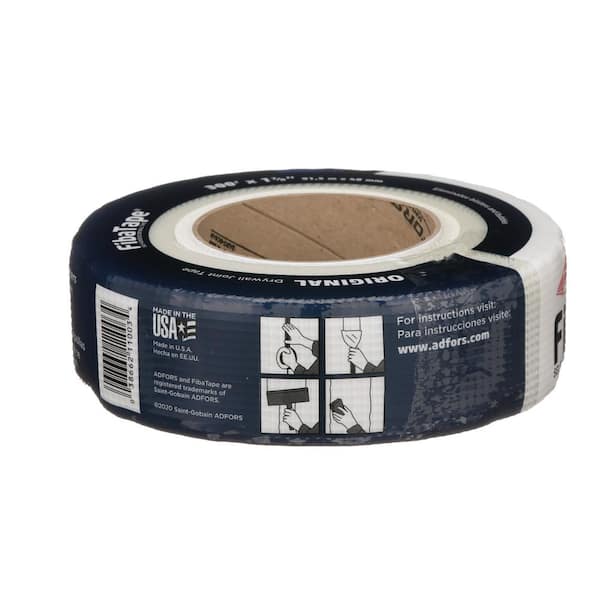 Self Adhesive Drywall /Sheetrock Joint Tape Repair Fabric 300' x 1-7/8" 