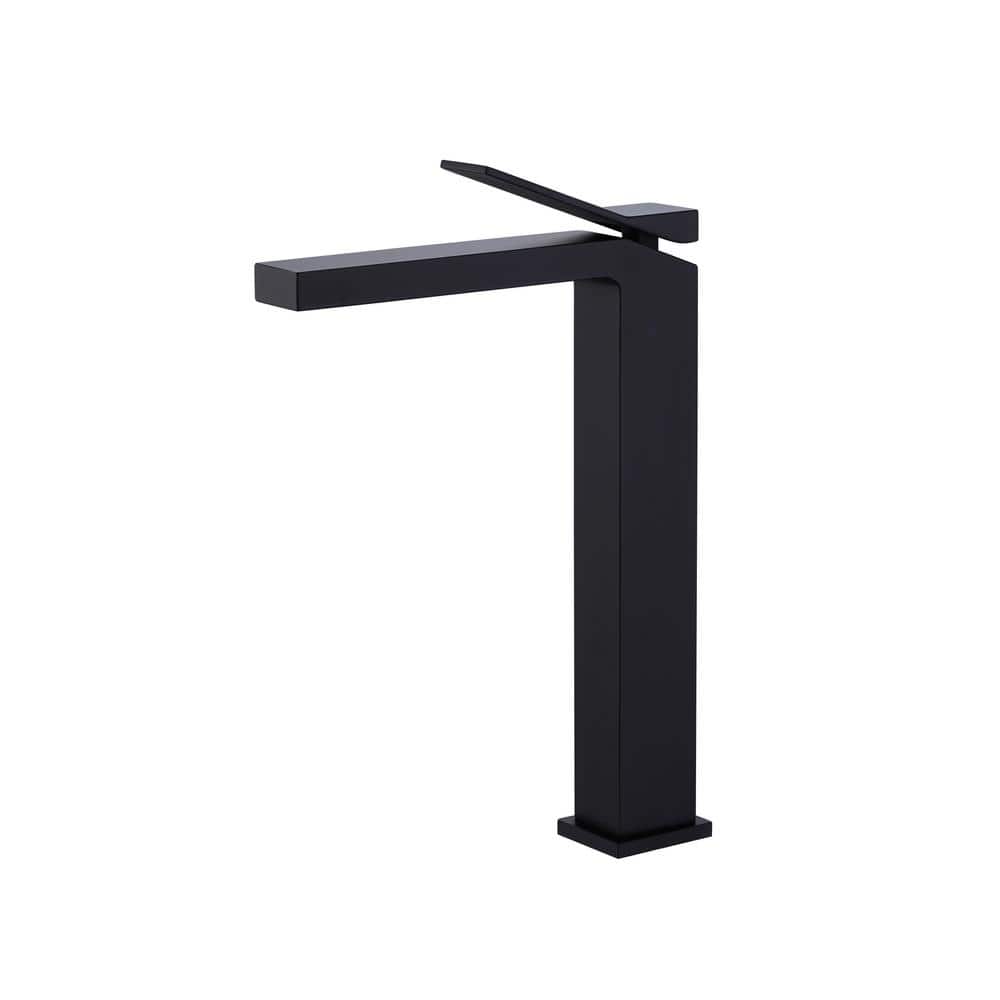 Simple and Stylish Single Handle Single Hole Brass Bathroom Sink Faucet Rus