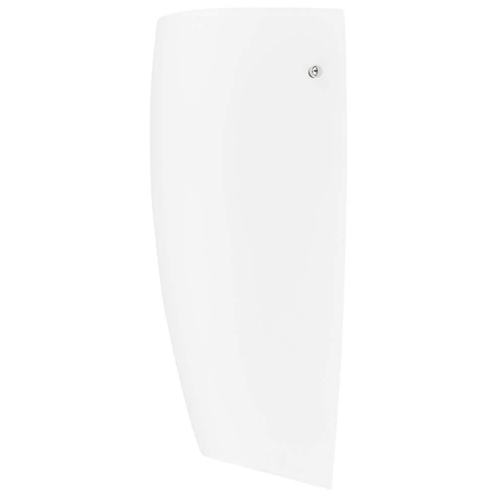 Daphne 12" White Steel Dimmable LED Wall Sconce