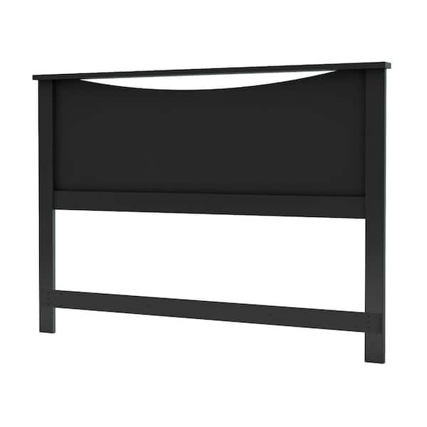 South Shore Gramercy Pure Black Full/Queen Headboard