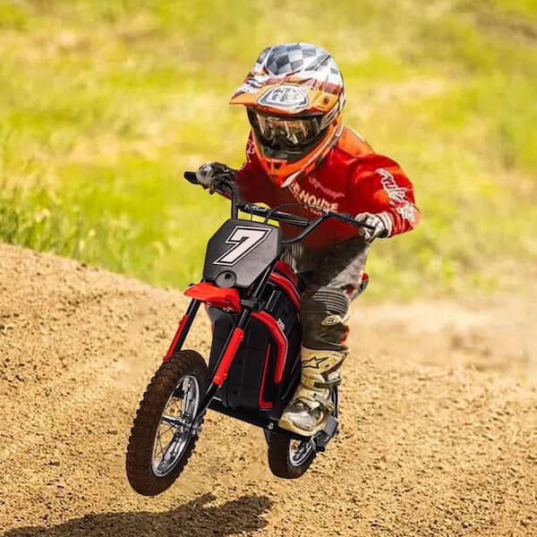 Garvee Kids Ride on Motorcycle, Lightweight Electric Dirt Bike for