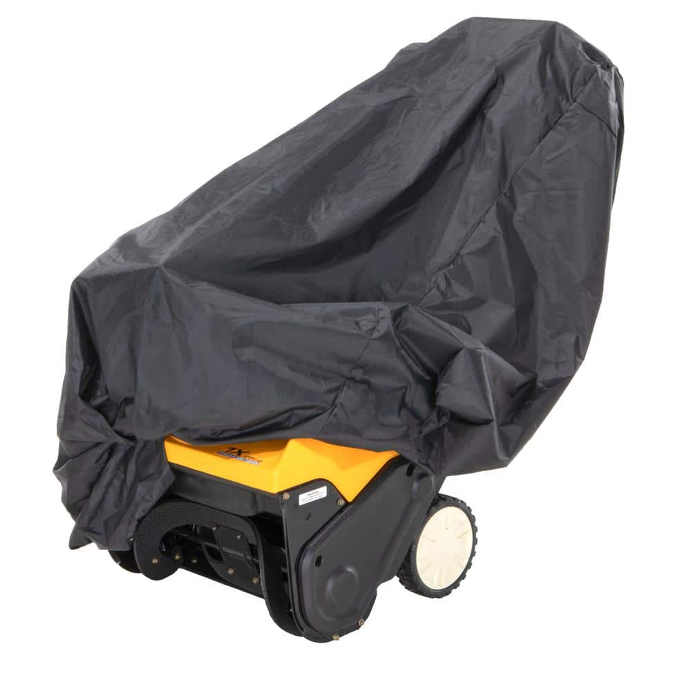 Heavy-Duty Black Vinyl Universal Snow Blower Cover