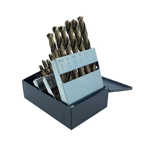 Chicago-Latrobe 47925 Jobber Drill Set,25 pc,Cobalt