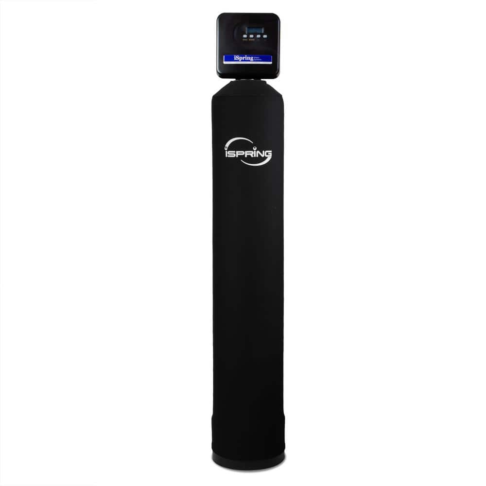 iSpring Black Whole House Water Filtration System with Smart Valve