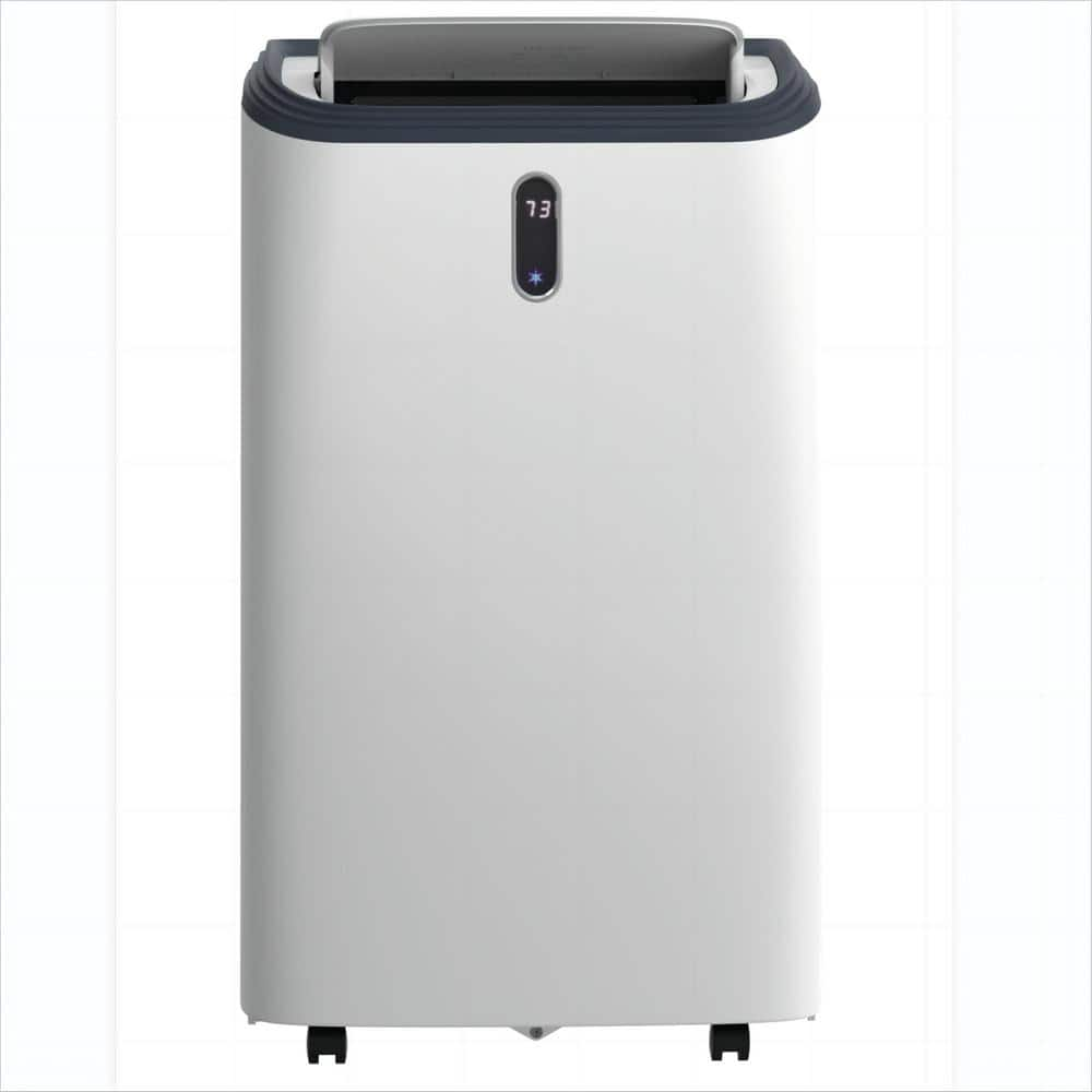 14,000 (10,000 BTU DOE) 115-Volt Portable Air Conditioner Cools 470 sq. ft. with Remote in White -  COWSAR, A42HD12-14K