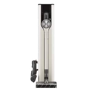 CordZero Bagged Cordless HEPA Filter Stick Vacuum with All In One Tower and Hard Floor Nozzle in Sand Beige