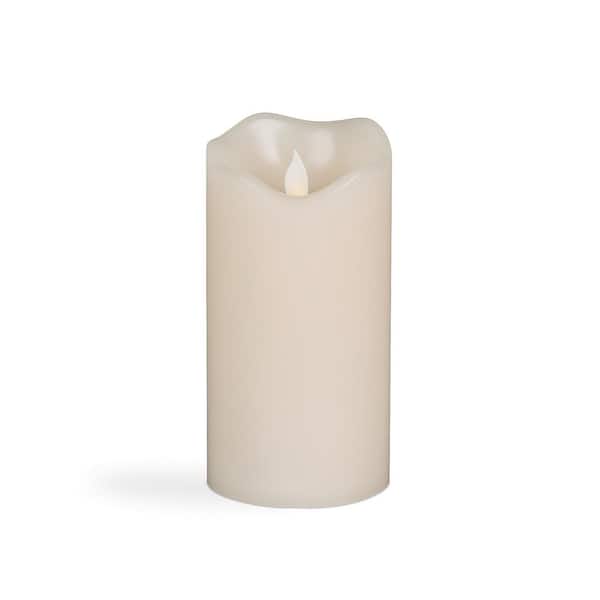 Everlasting Glow 3 in. x 6 in. H Motion Flame LED Candle
