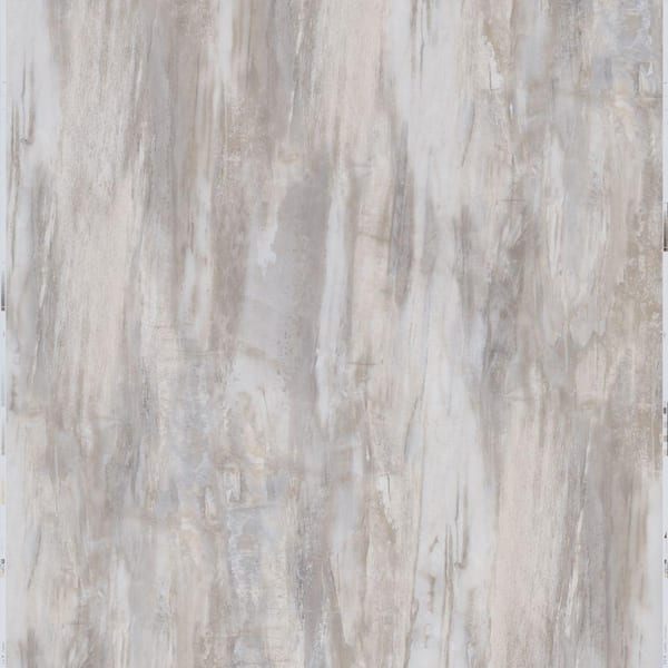 TrafficMaster White Petrified Wood 4 MIL x 12 in. W x 24 in. L Peel and Stick  Waterproof Vinyl Tile Flooring (20 sqft/case) SS1214 - The Home Depot