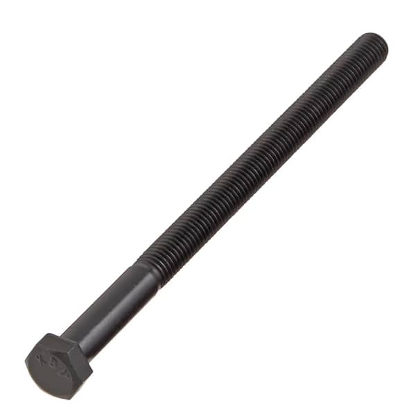 DECKMATE 1/2 in. -13 x 8 in. Black Hex Bolt