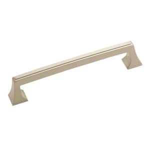 Mulholland 6-5/16 in. (160mm) Traditional Satin Nickel Arch Cabinet Pull