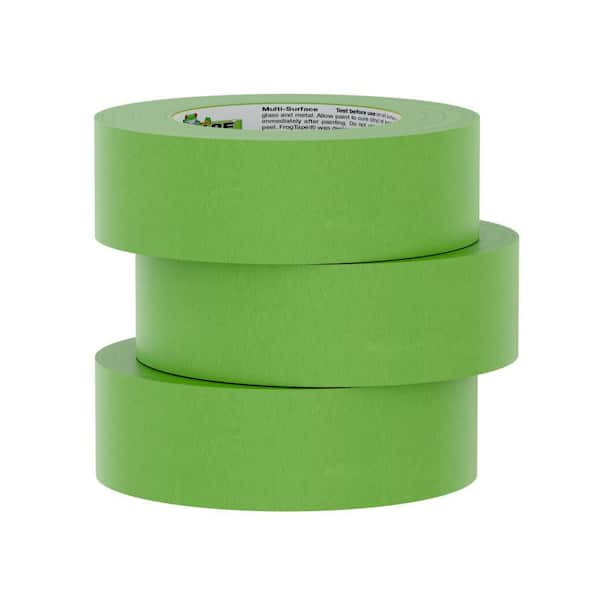 1.41 in. x 60 yds. Multi-Surface Green Painting Tape (3-Pack)
