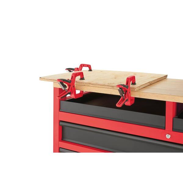 Milwaukee - 52 in. 11-Drawer Mobile Work Center