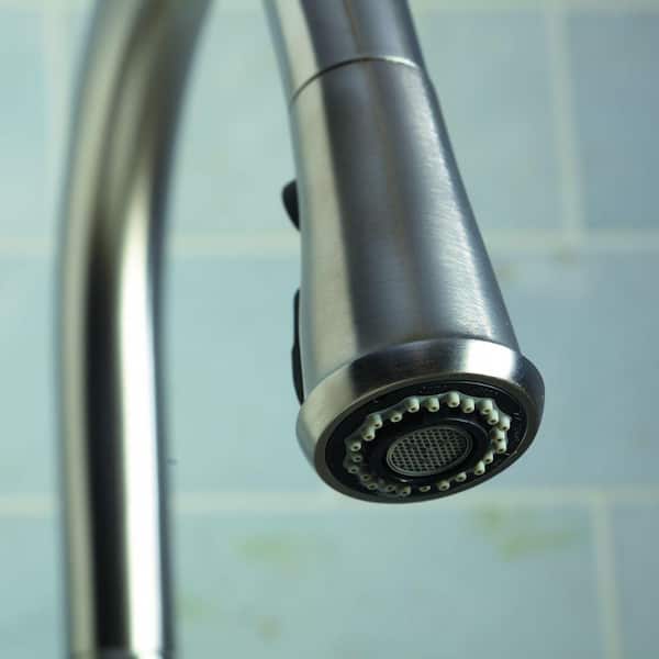 KOHLER Cruette Single-Handle Pull-Down Sprayer Kitchen Faucet with 