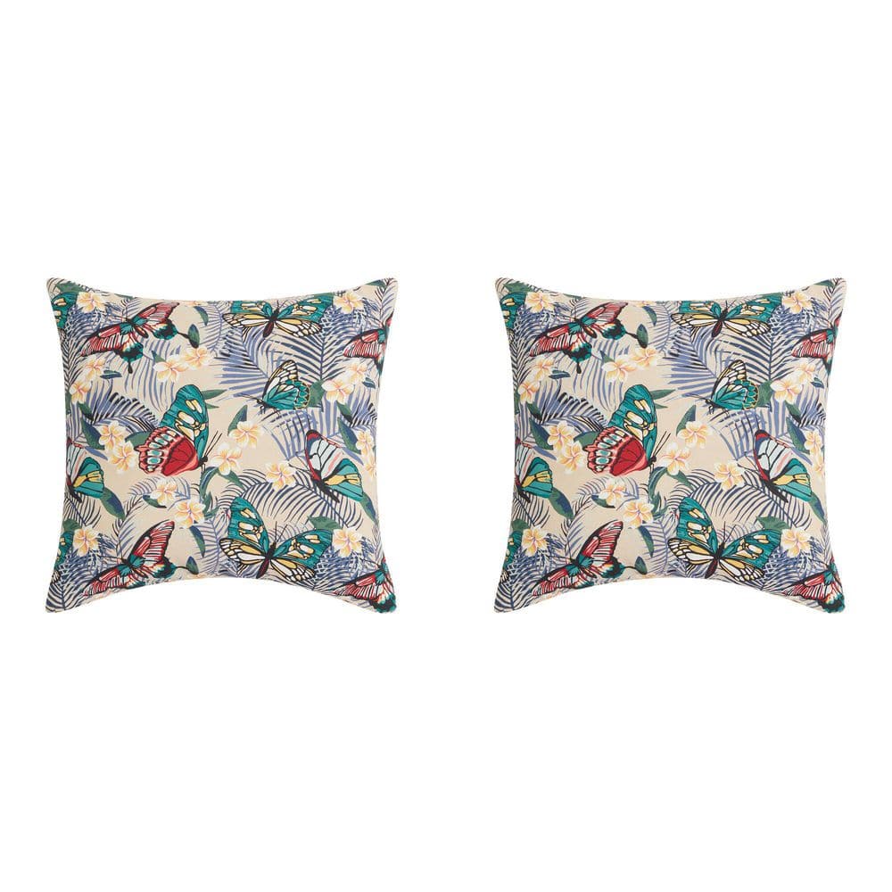 Flutter Tropic Outdoor Throw Pillow (Set of 2) price history on PriceWatchPro